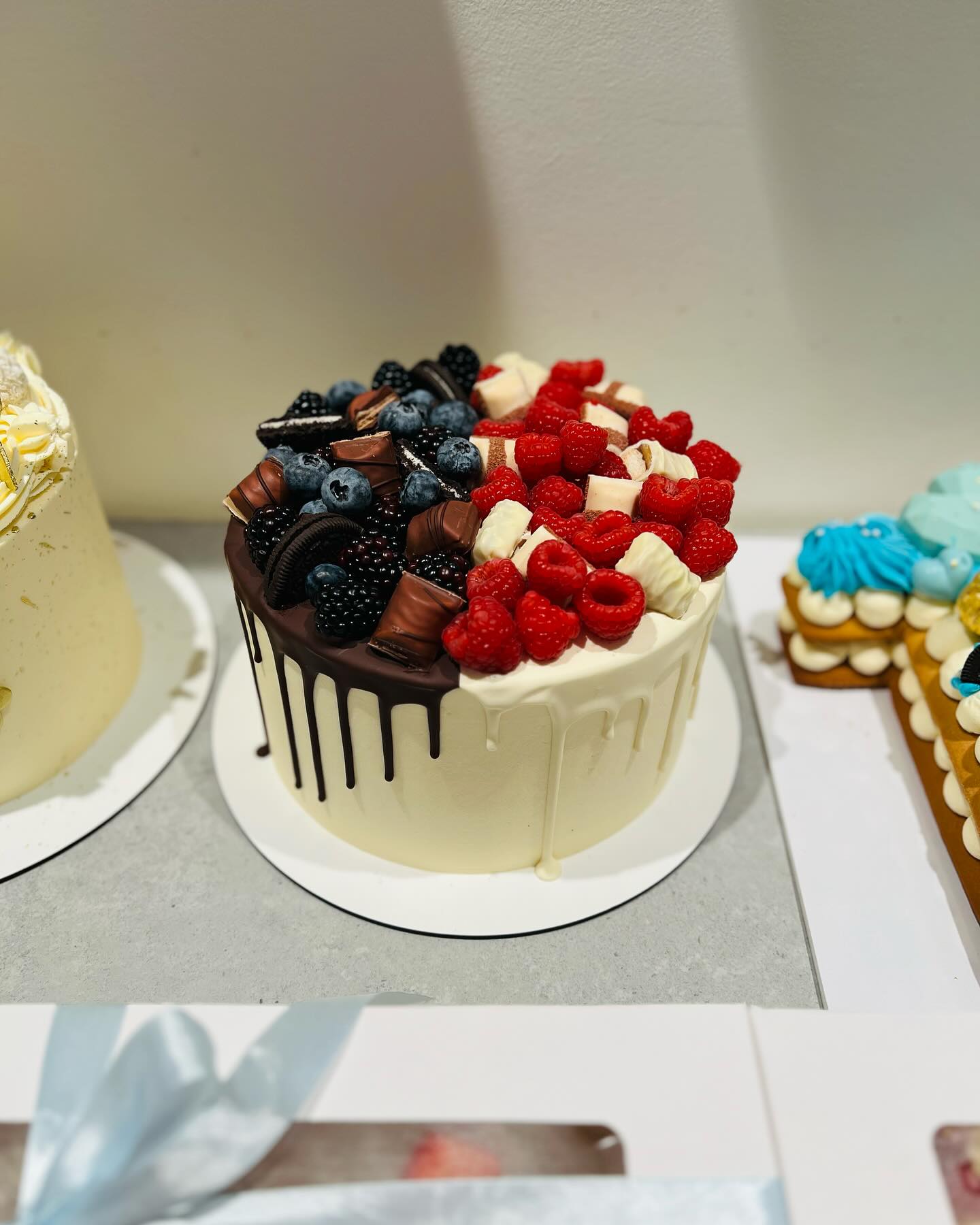Half & Half Cake